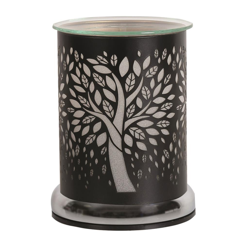 Aroma Black Tree Of Life Cylinder Electric Wax Melt Warmer Extra Image 1